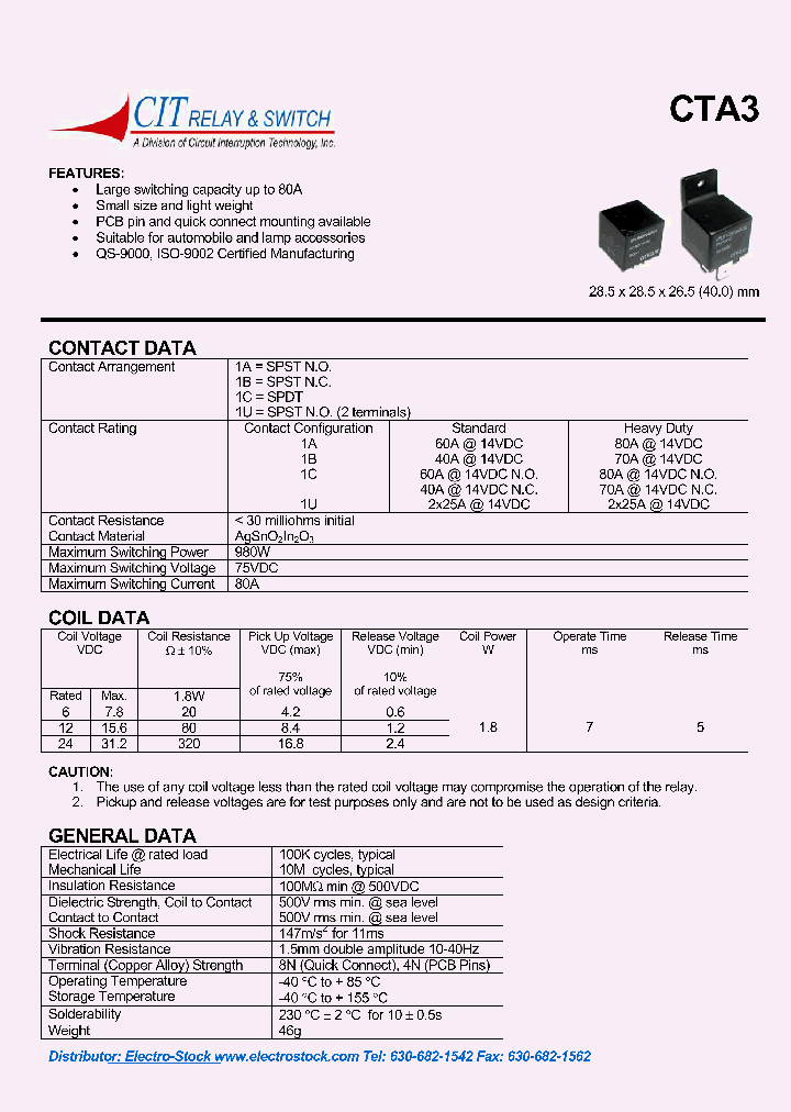 CTA3FF1CSP121_4996862.PDF Datasheet