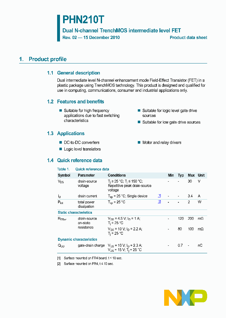 PHN210T_4998385.PDF Datasheet