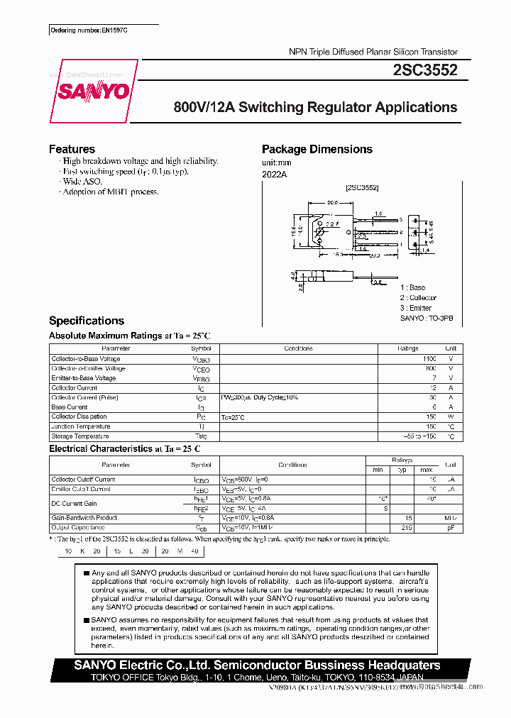 C3552_4996002.PDF Datasheet