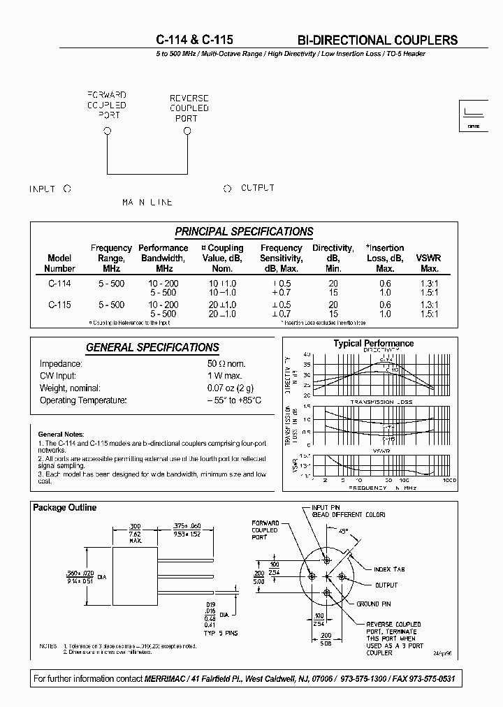 C-114_5014888.PDF Datasheet