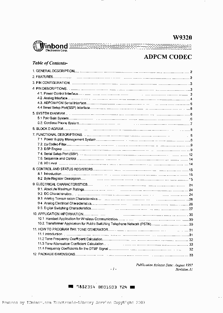 W9320S_5019648.PDF Datasheet