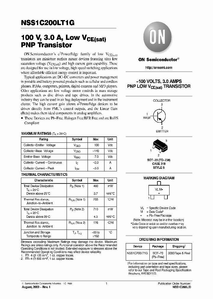 NSS1C200LT1G_5026879.PDF Datasheet