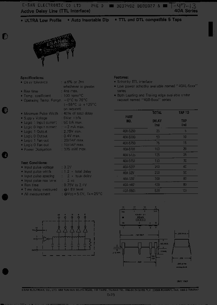 40A5250_5028104.PDF Datasheet