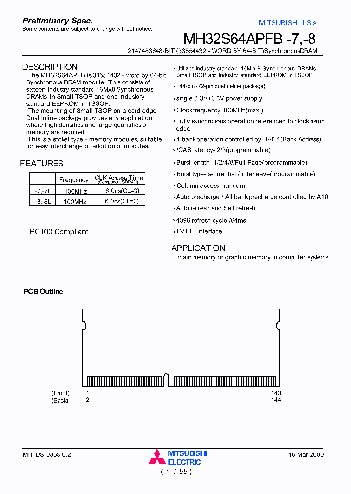 MH32S64APFB-8_5035505.PDF Datasheet