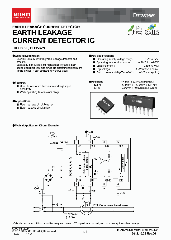 BD9582SOP8-E2_5041558.PDF Datasheet