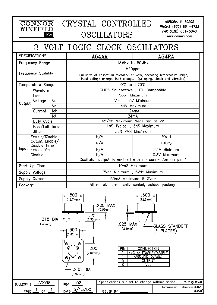 A54RA_5048344.PDF Datasheet