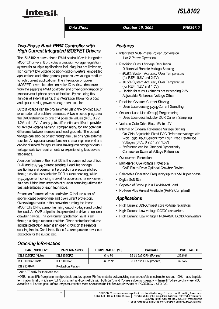 ISL8102IRZ_5048947.PDF Datasheet