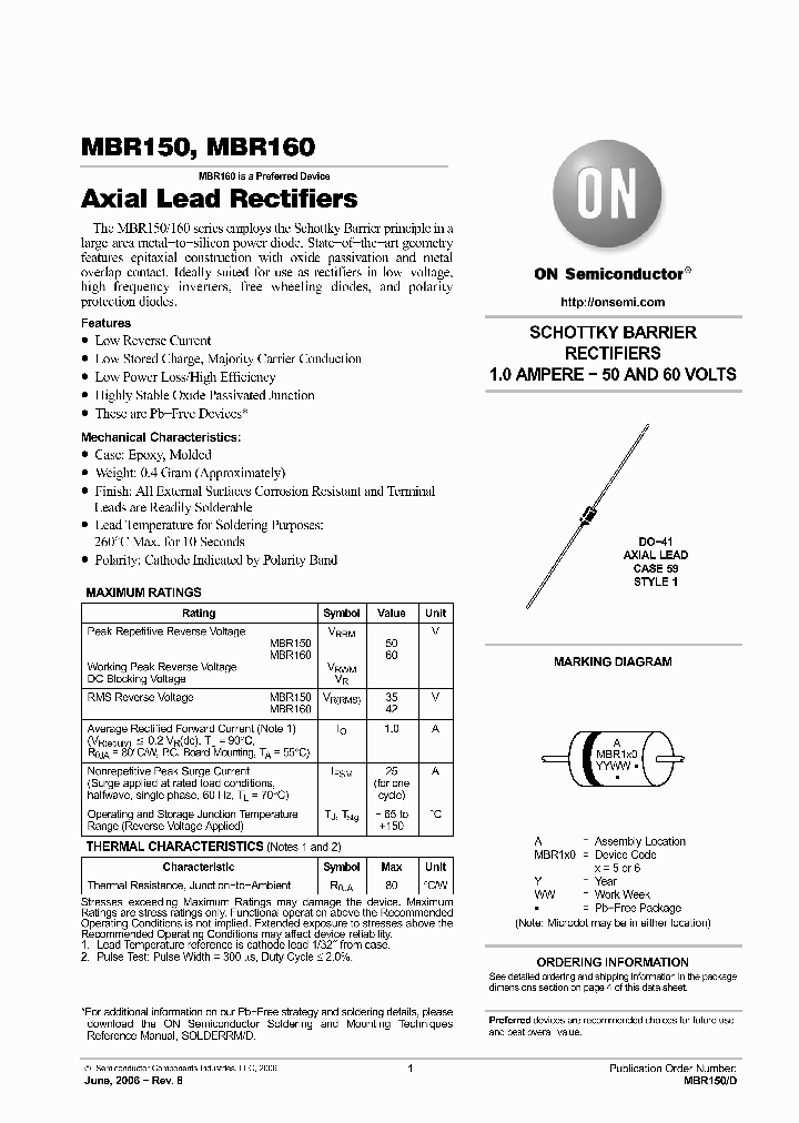 MBR160RL_5053886.PDF Datasheet