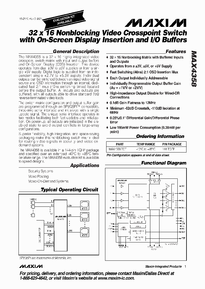MAX4358ECE-T_5058617.PDF Datasheet