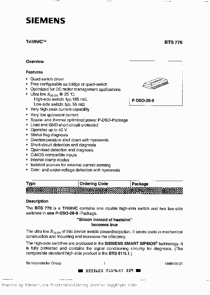 BTS770_5071447.PDF Datasheet