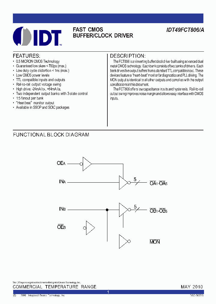 49FCT806PYG_5071117.PDF Datasheet