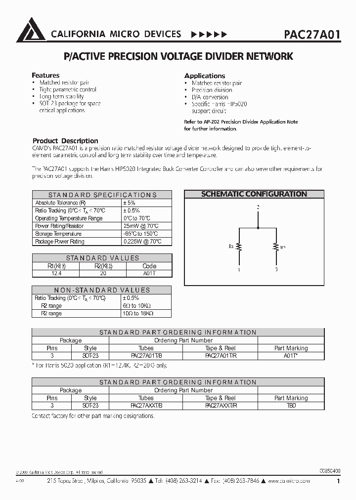 PAC27A01TB_5072744.PDF Datasheet
