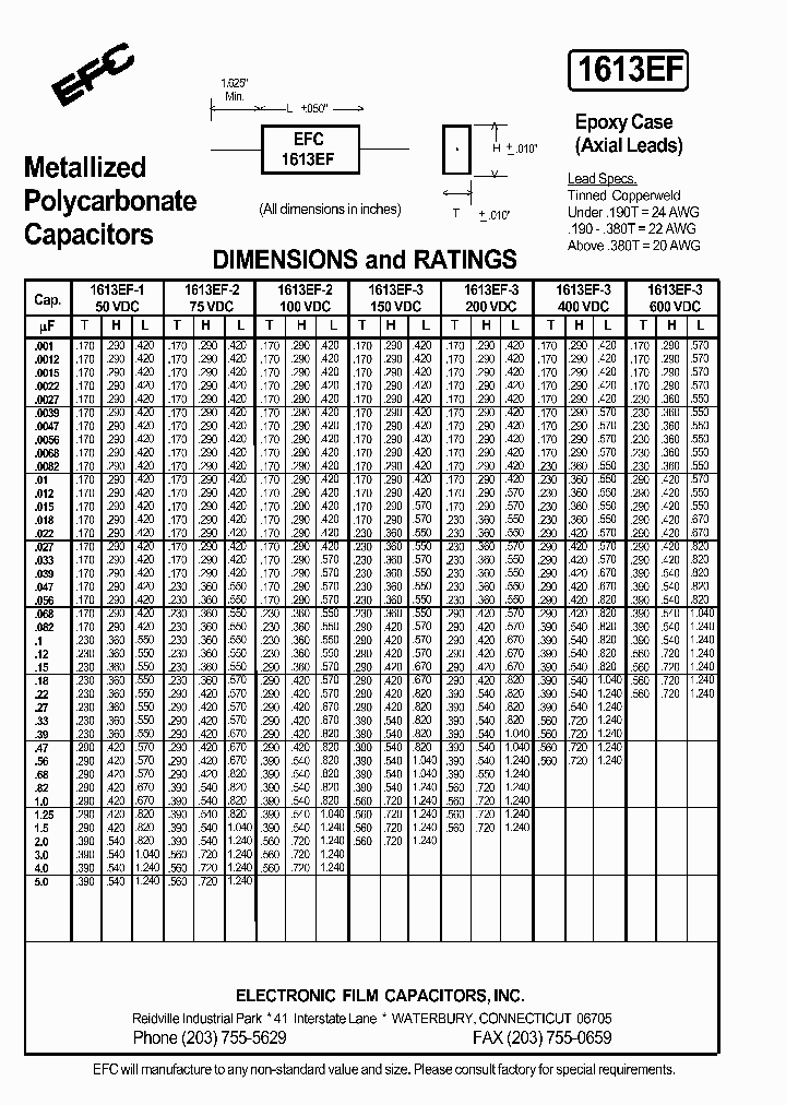 1613EF-3_5073022.PDF Datasheet