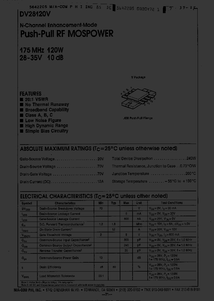 DV28120V_5078840.PDF Datasheet