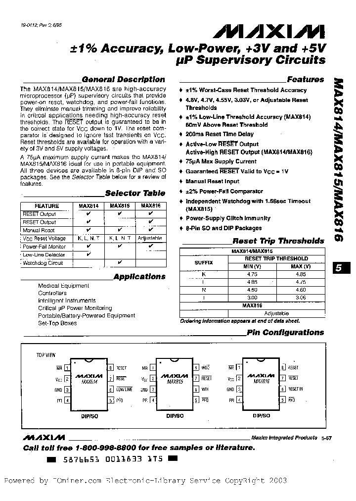 MAX815NESA_5087201.PDF Datasheet