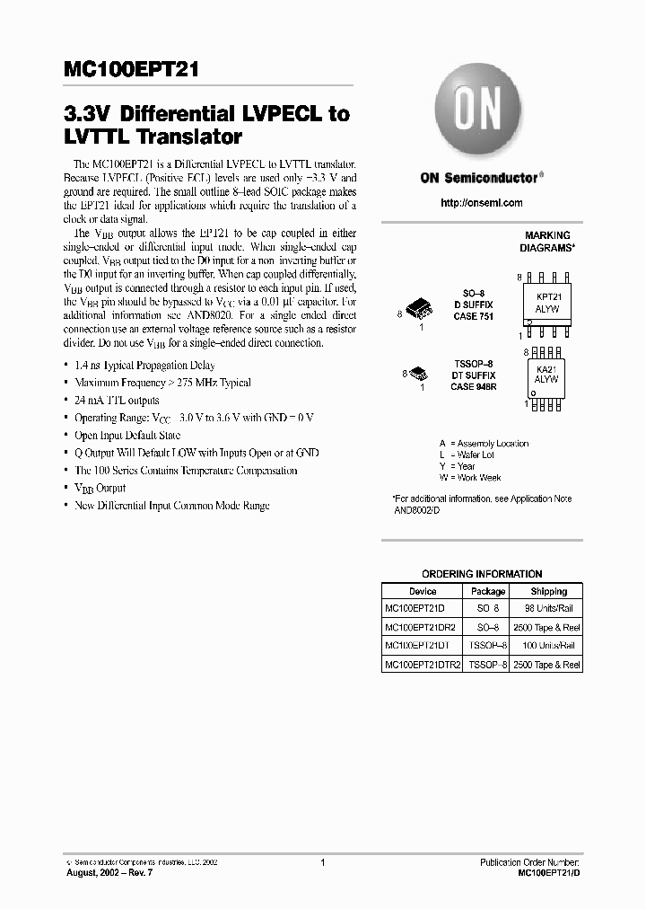 MC100EPT21-D_5089807.PDF Datasheet
