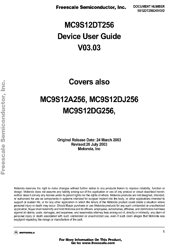 9S12DT256DGV3_5090539.PDF Datasheet