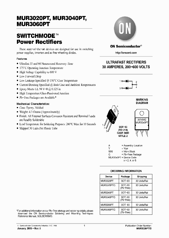 MUR3040PT_5097627.PDF Datasheet
