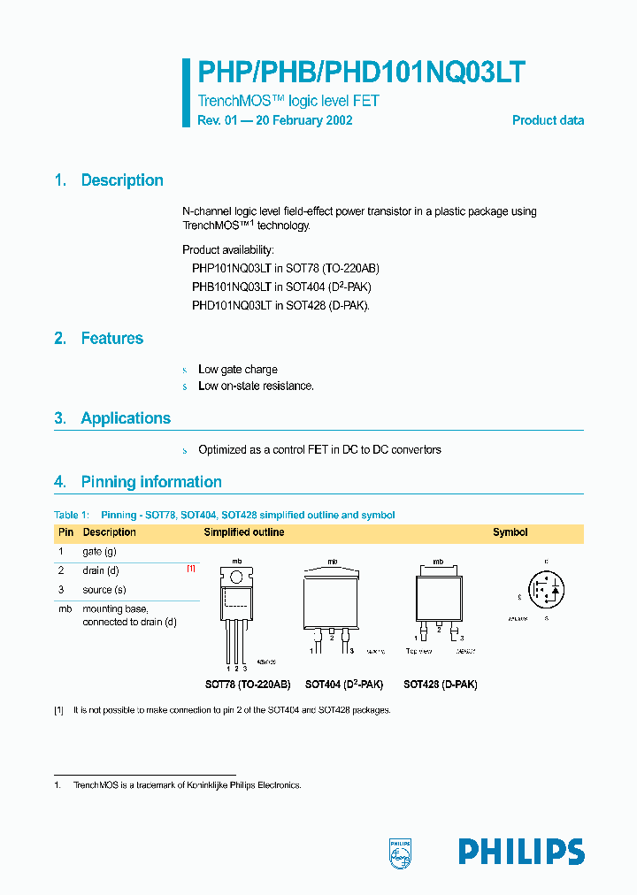 PHP101NQ03LT_5097551.PDF Datasheet