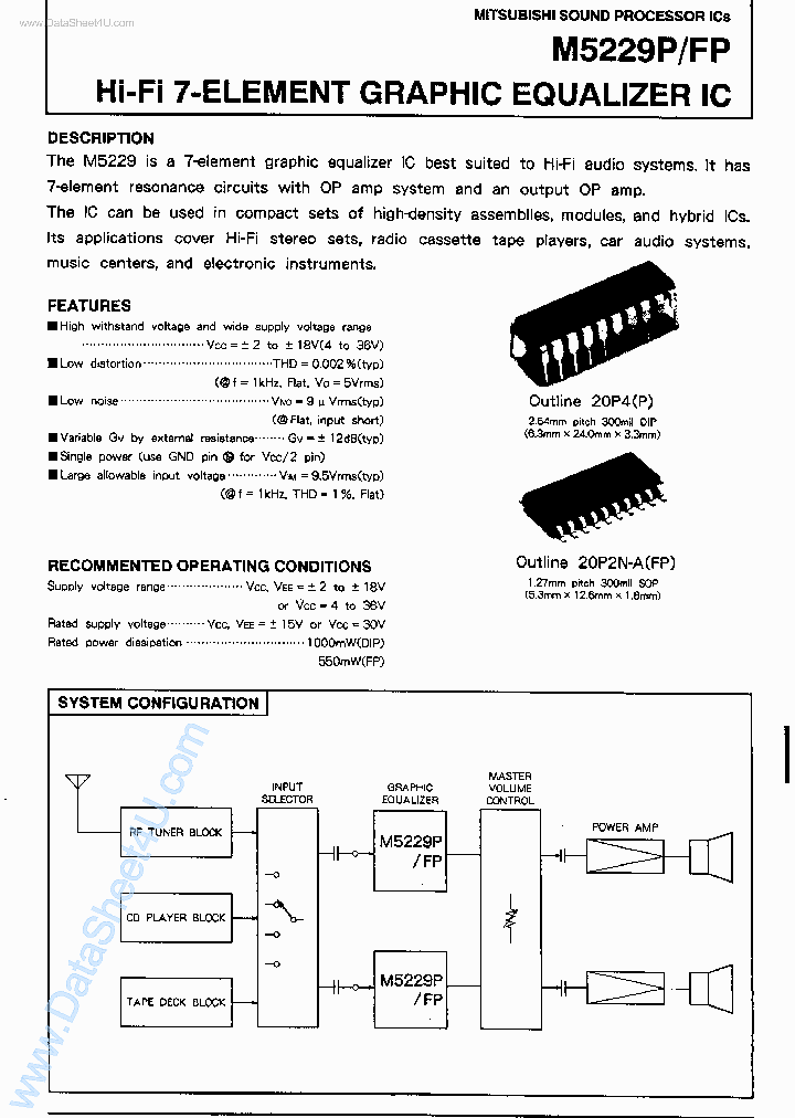 M5229FP_5103071.PDF Datasheet