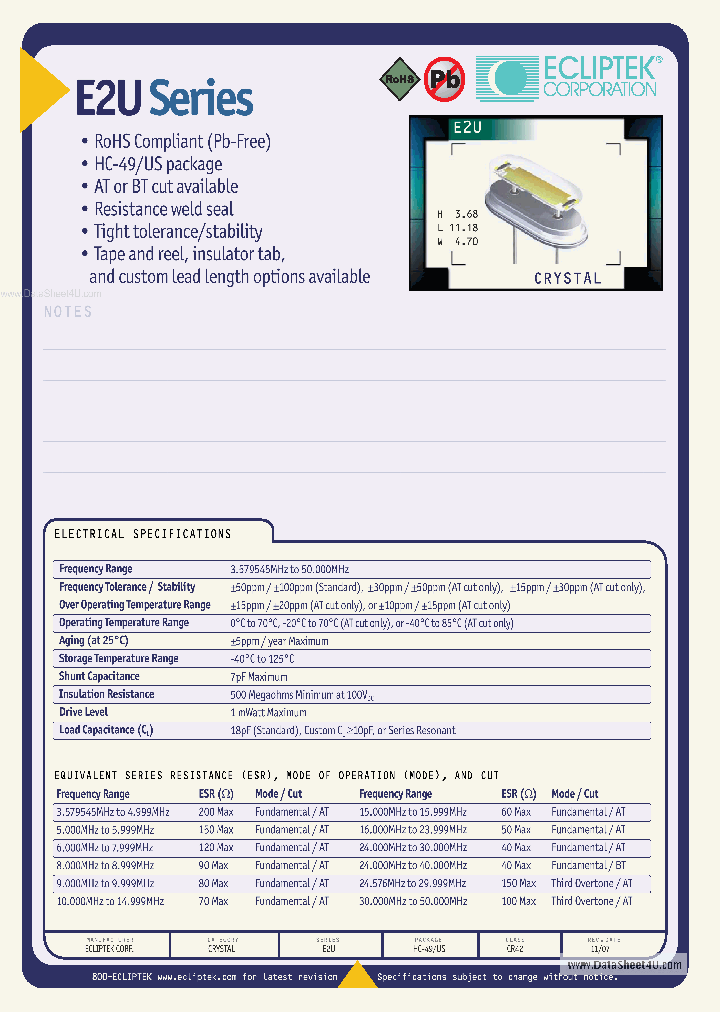 E2U_5105150.PDF Datasheet