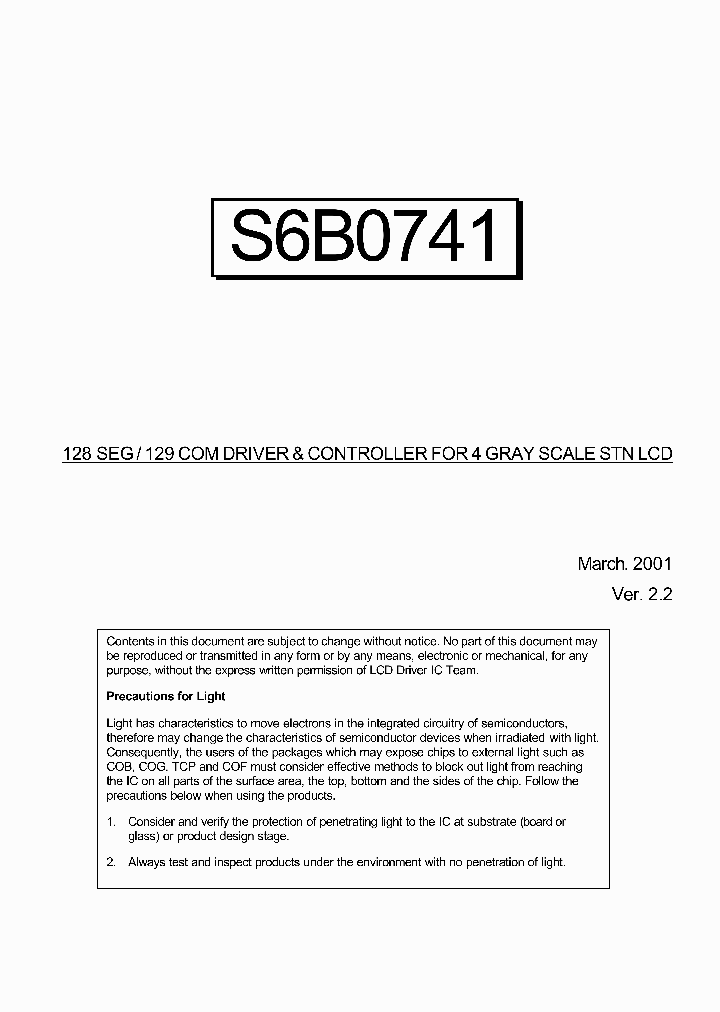 S6B0741A_5108939.PDF Datasheet