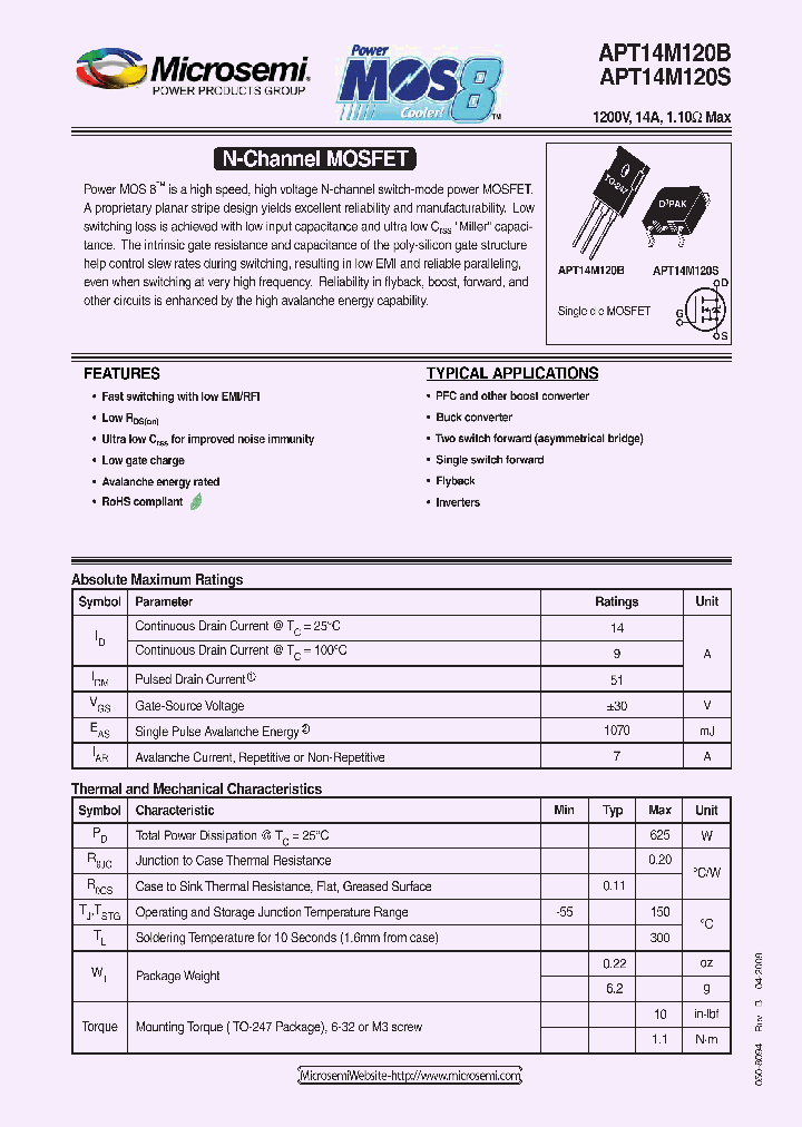 APT14M120B09_5113399.PDF Datasheet