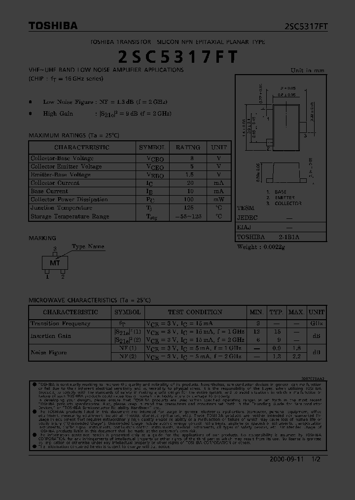 2SC5317FT_5114648.PDF Datasheet