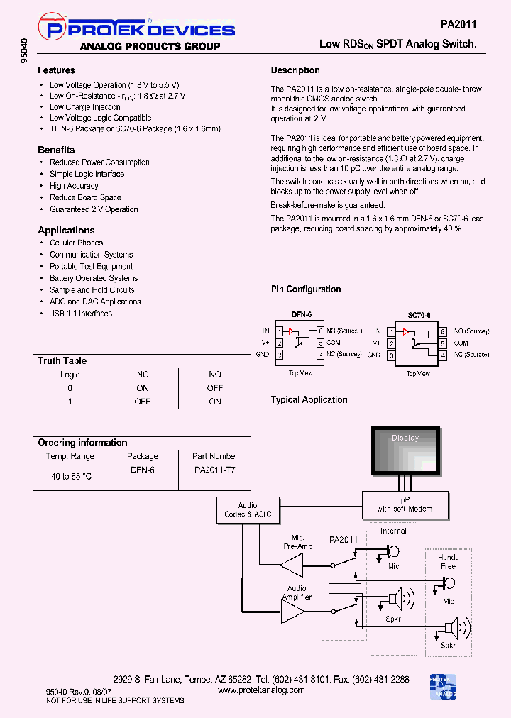 PA2011-T7_5116678.PDF Datasheet