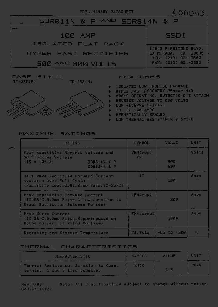 SDR811N_5120236.PDF Datasheet