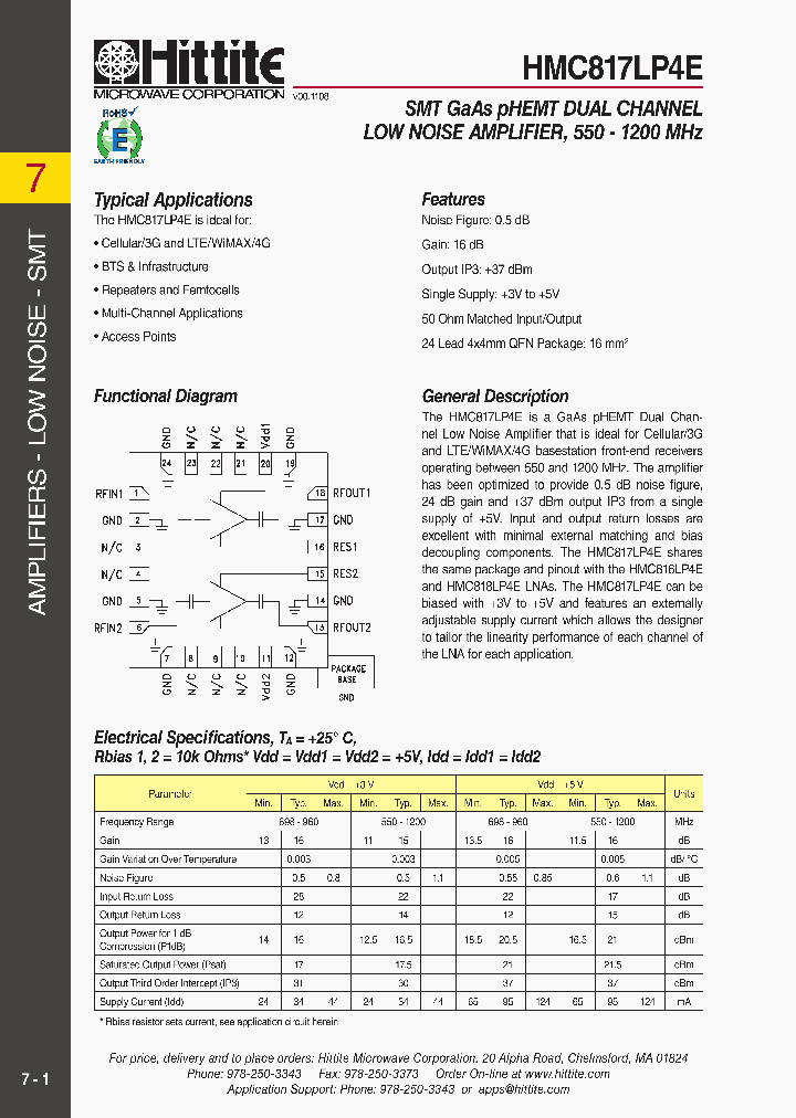 HMC817LP4E10_5123567.PDF Datasheet