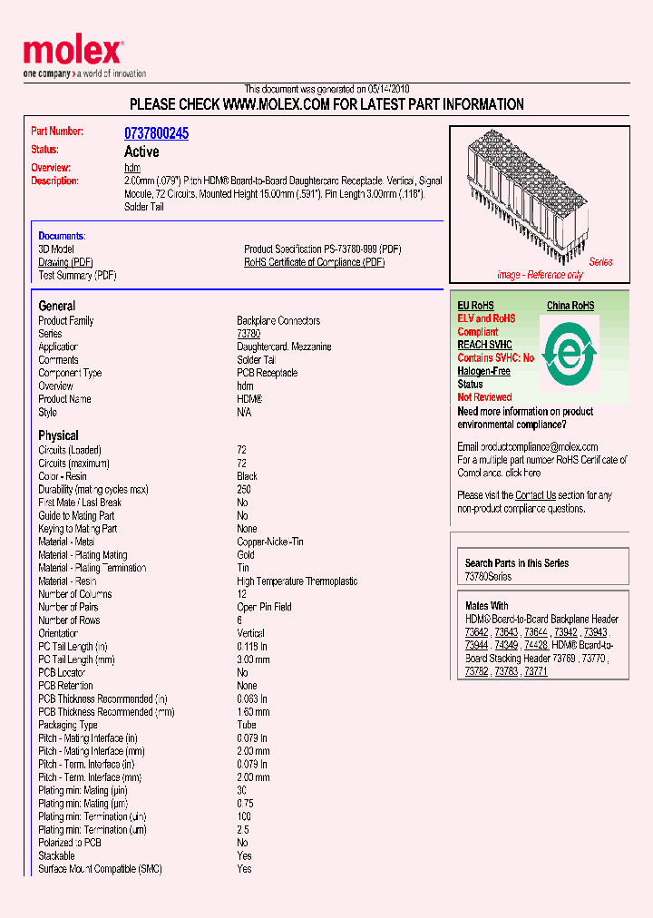 73780-0245_5129207.PDF Datasheet