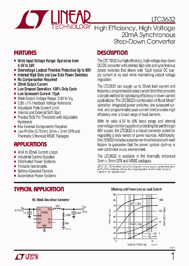 LTC3632EDDTRPBF_5129854.PDF Datasheet