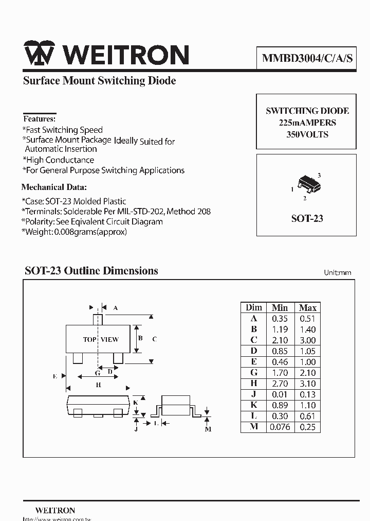 MMBD3004A_5137047.PDF Datasheet