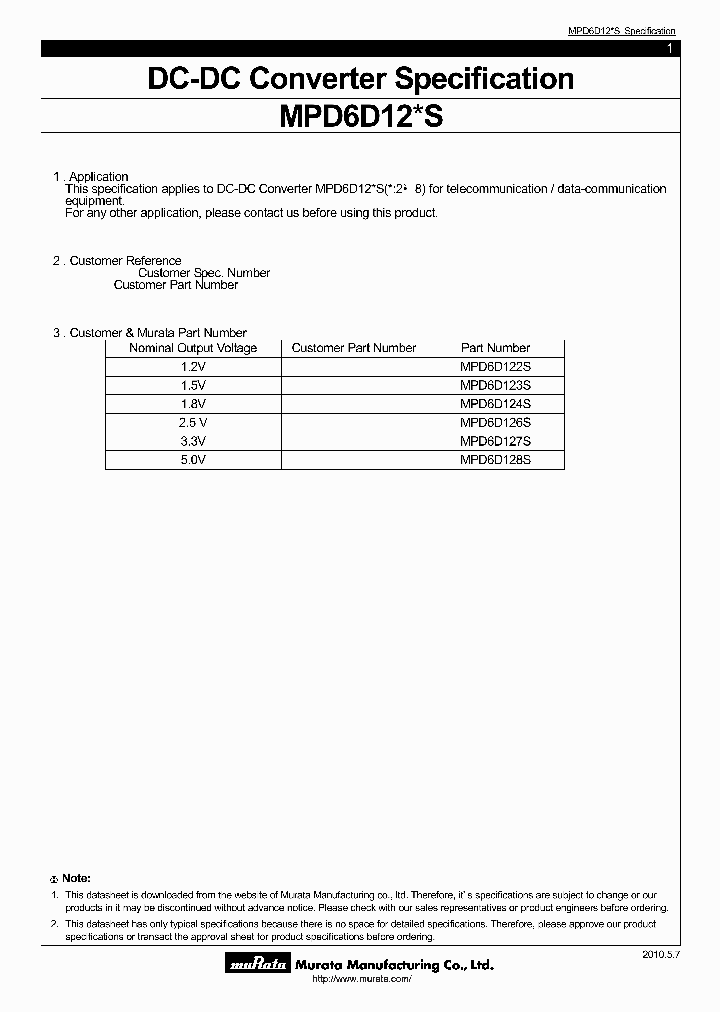 MPD6D128S_5143632.PDF Datasheet