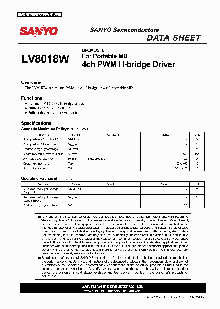 LV8018W_5160801.PDF Datasheet