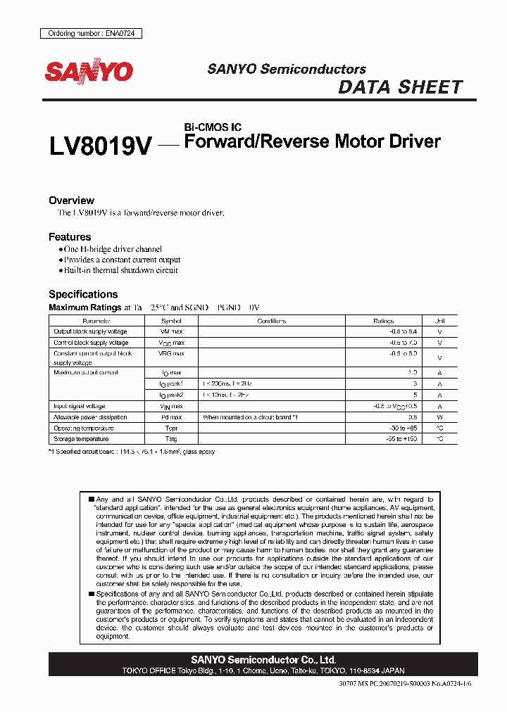 LV8019V_5160805.PDF Datasheet