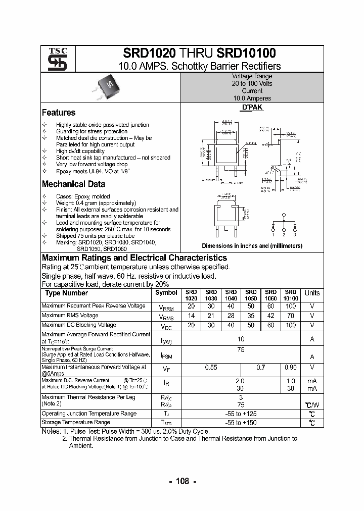 SRD1060_5165914.PDF Datasheet