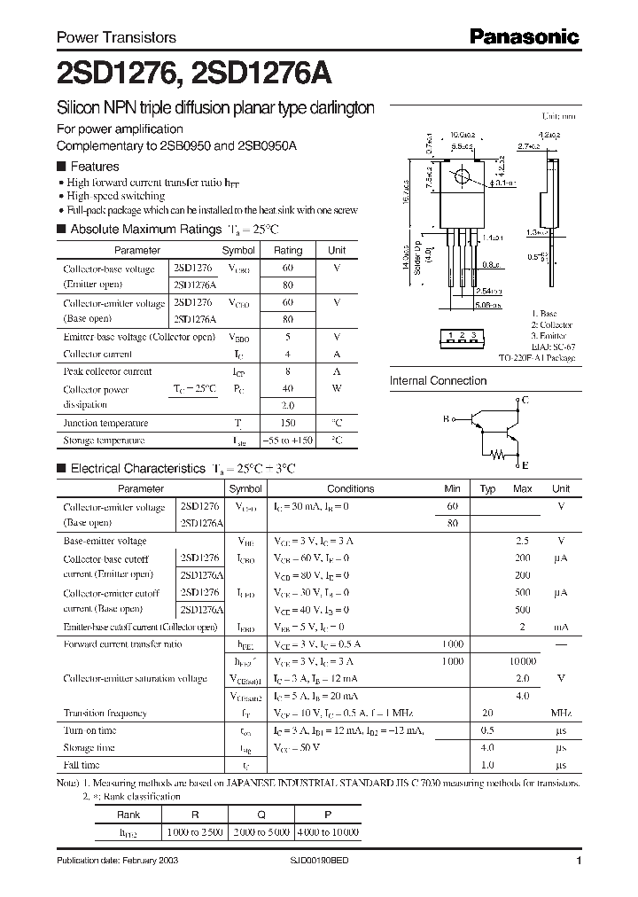 2SD1276_5172988.PDF Datasheet