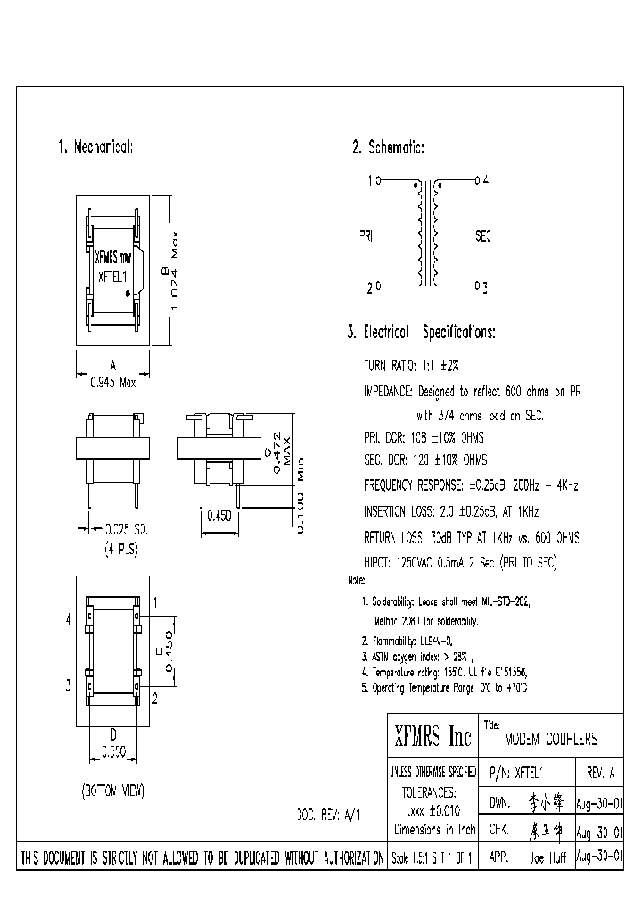 XFTEL1_5176579.PDF Datasheet