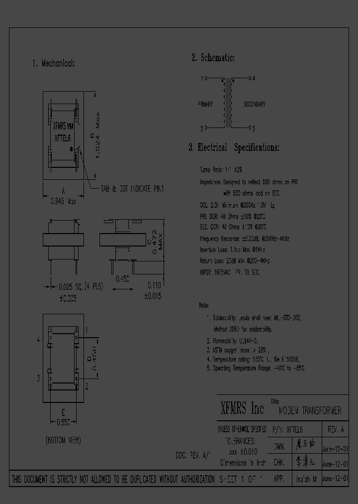 XFTEL6_5176583.PDF Datasheet