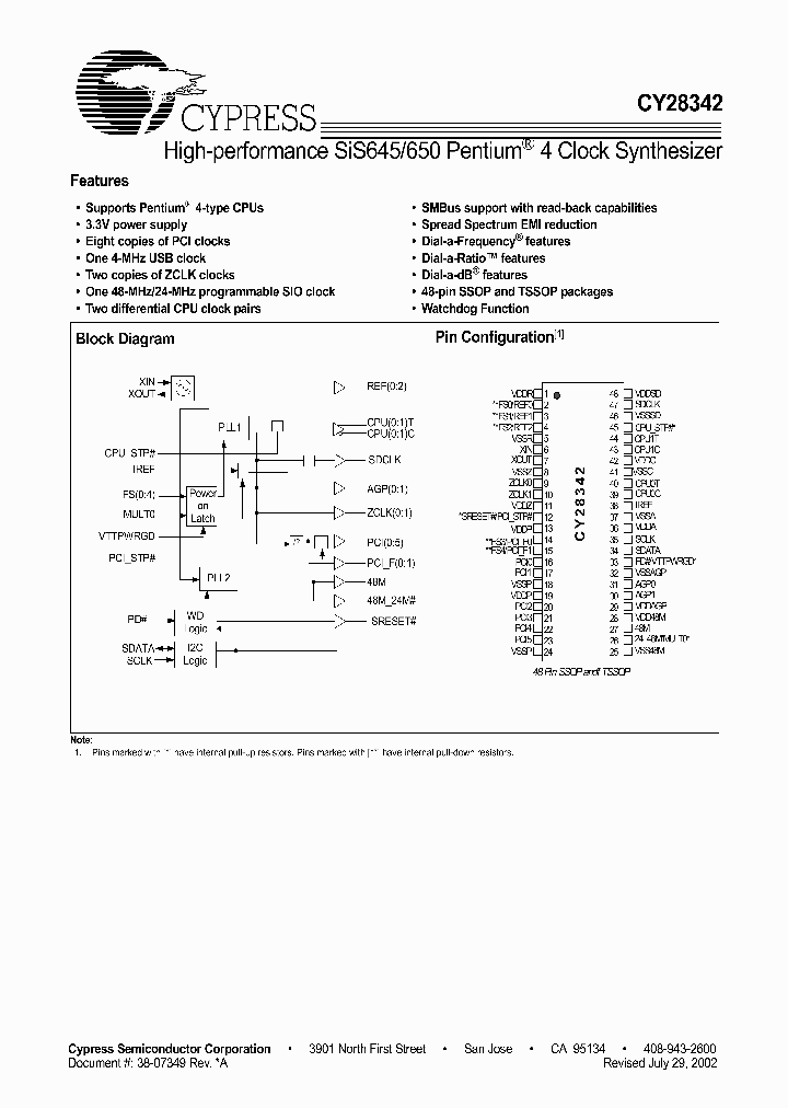 CY28342OCT_5194296.PDF Datasheet