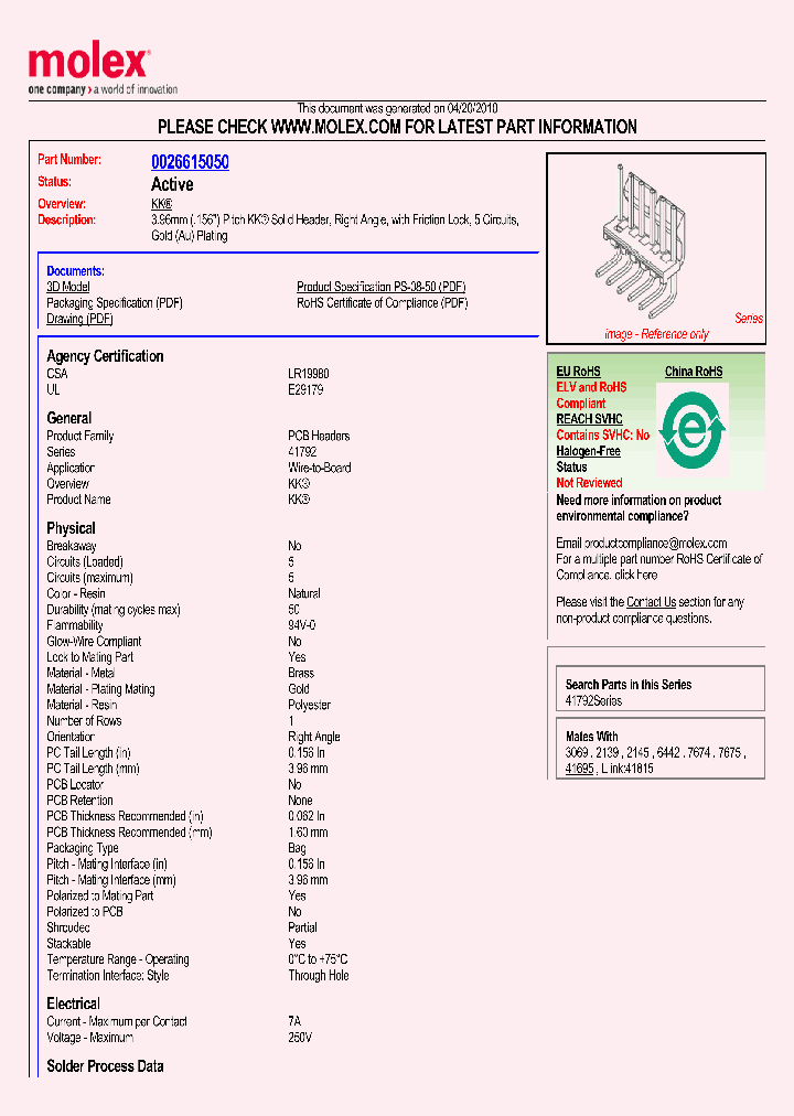 41792-0022_5192430.PDF Datasheet