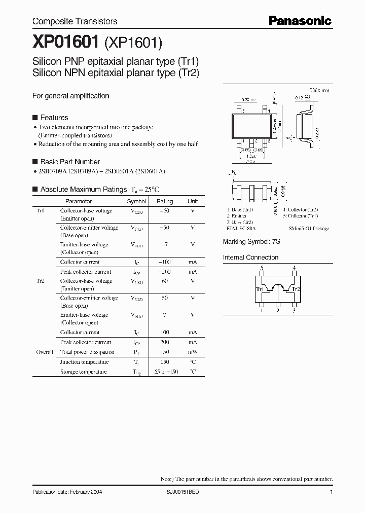 XP1601_5198477.PDF Datasheet