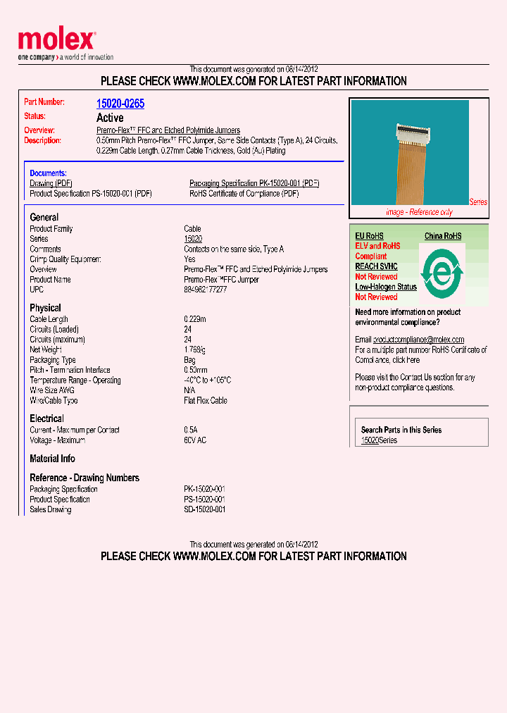 15020-0265_5199993.PDF Datasheet
