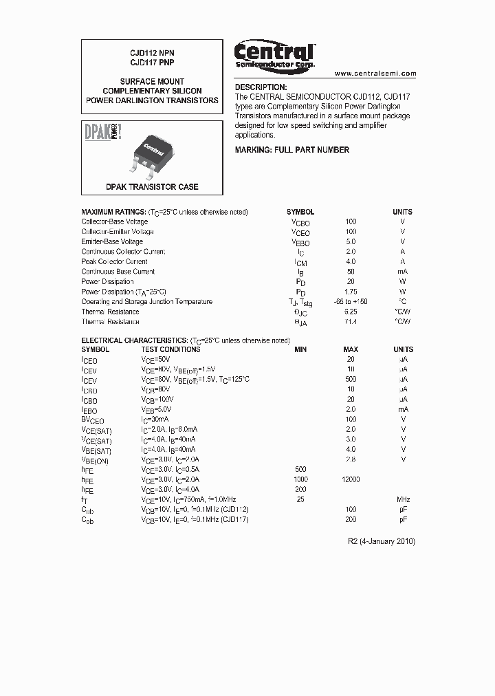CJD112_5201299.PDF Datasheet