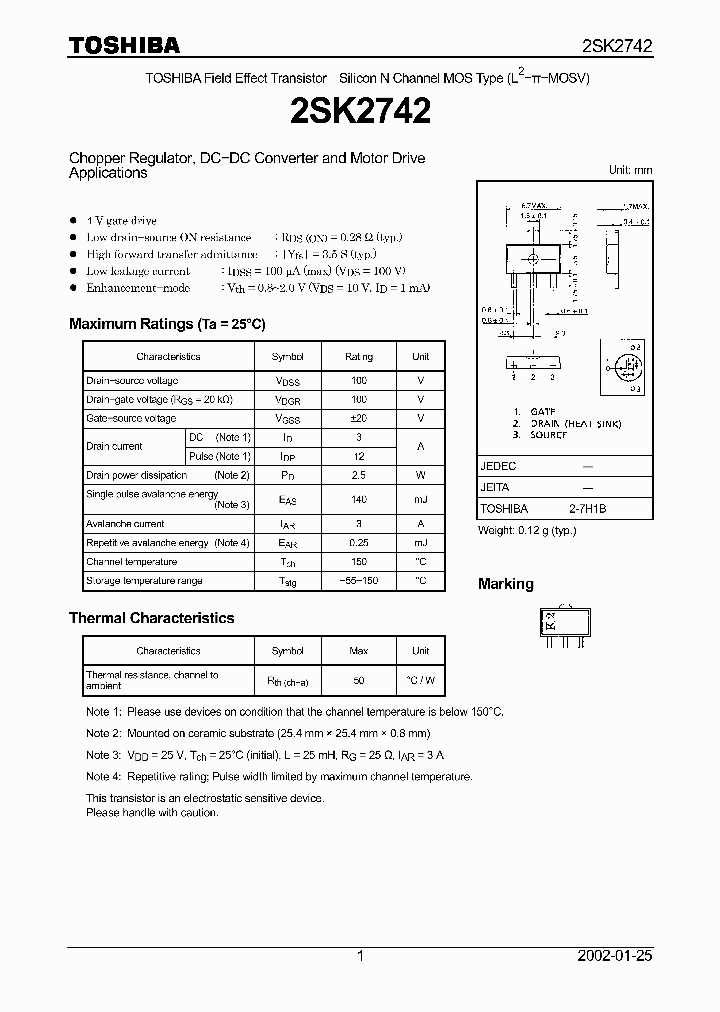 2SK2742_5206434.PDF Datasheet