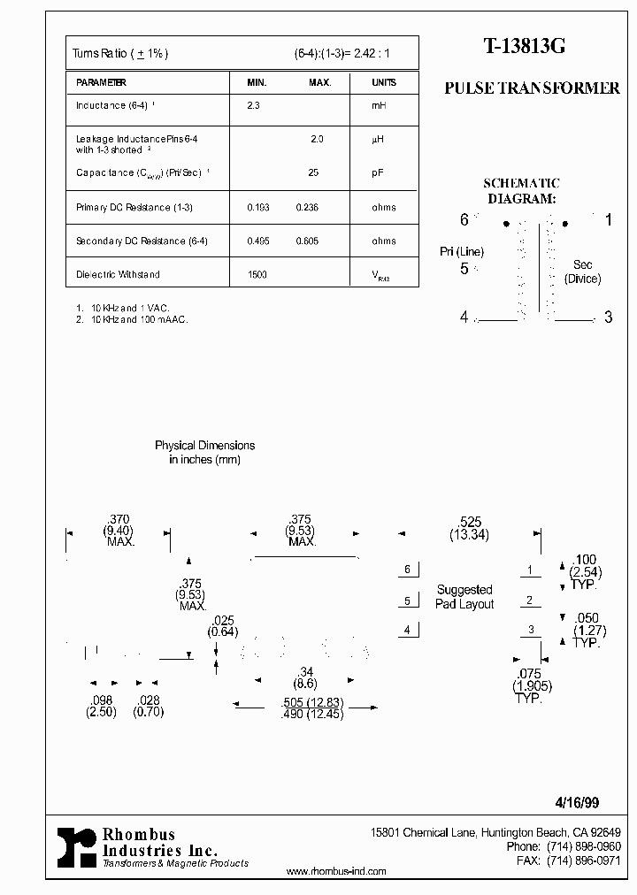 T-13813G_5215322.PDF Datasheet