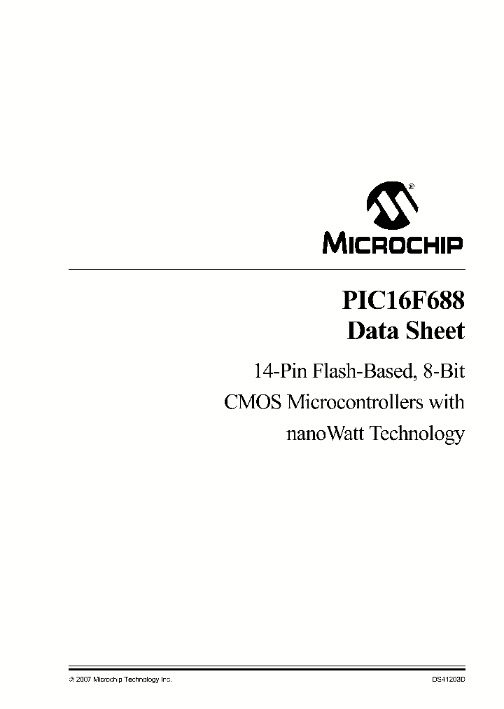 PIC16F688-IPQTP_5223541.PDF Datasheet
