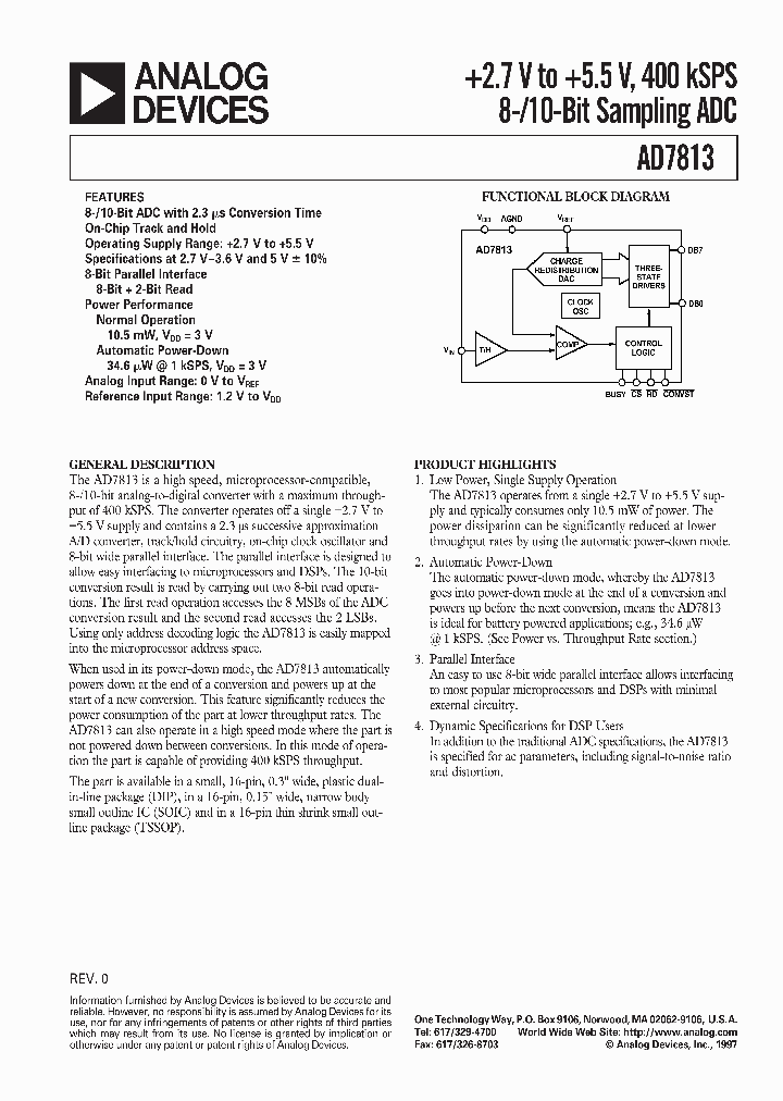 AD7813_5222469.PDF Datasheet